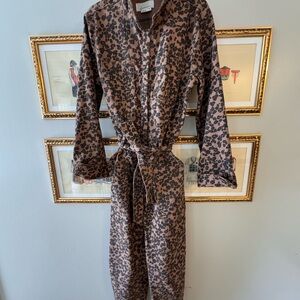 Leopard Print Jumpsuit